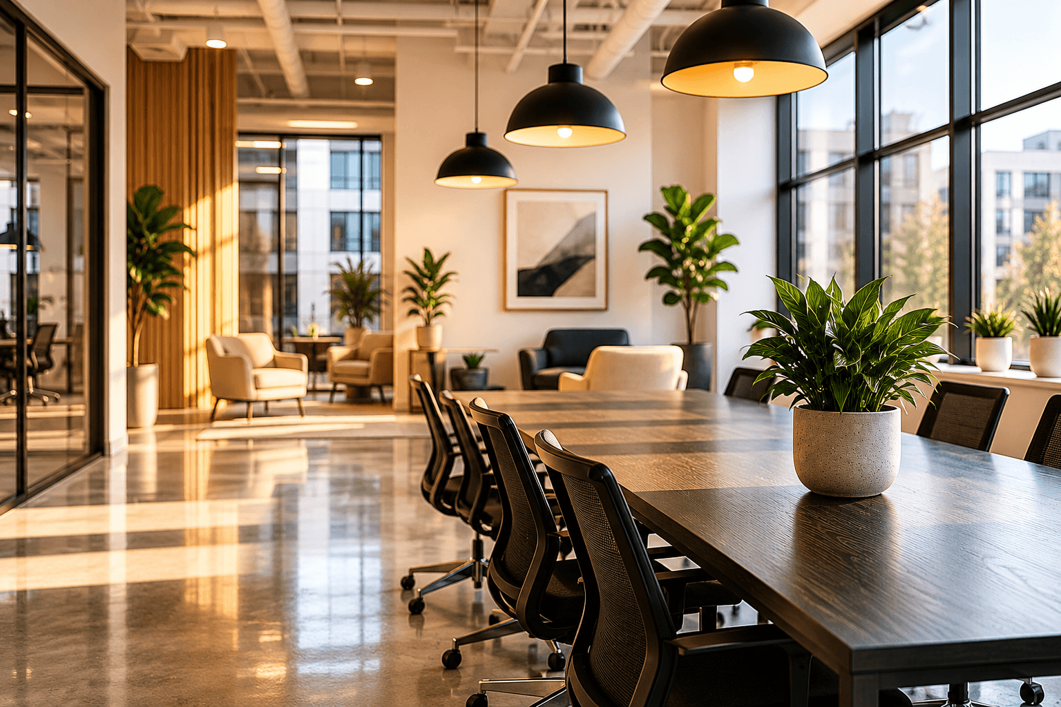 Commercial office cleaning
